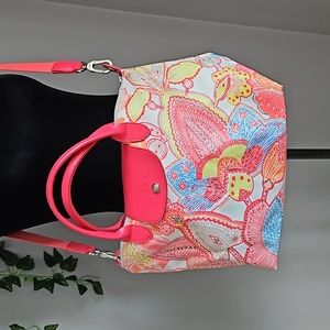 Longchamp 'Fleurs De Ravello' Pliage Bag
